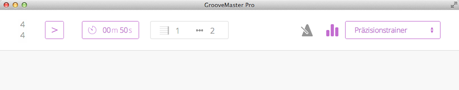 GrooveMaster Präzisionstrainer